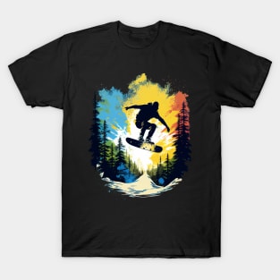 Cool Snowboarder Snowboarding T-Shirt